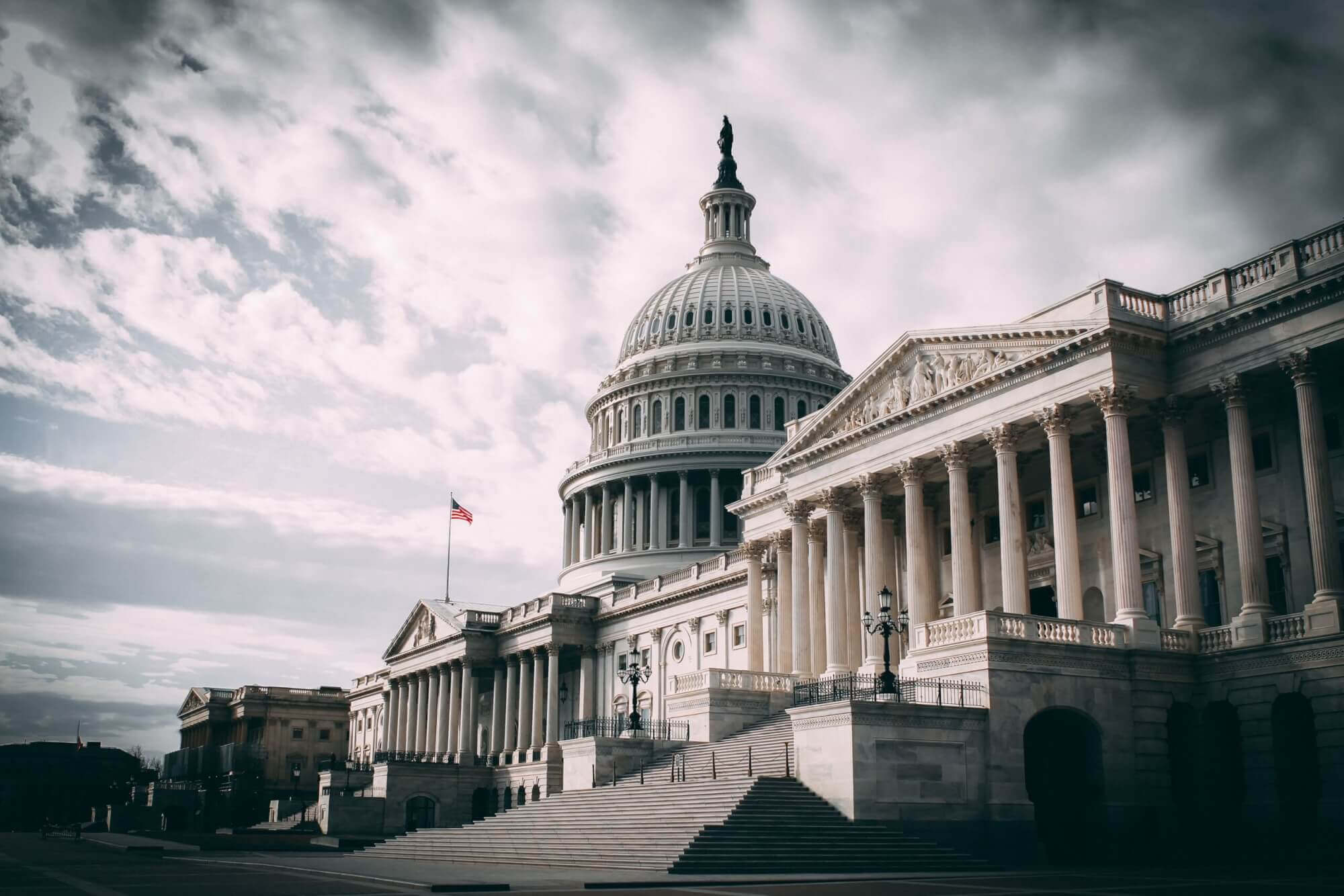 Image from Unsplash of the U.S. capitol building