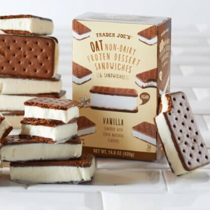 Image from Trader Joe's website for the Trader Joe's vegan desserts featured image