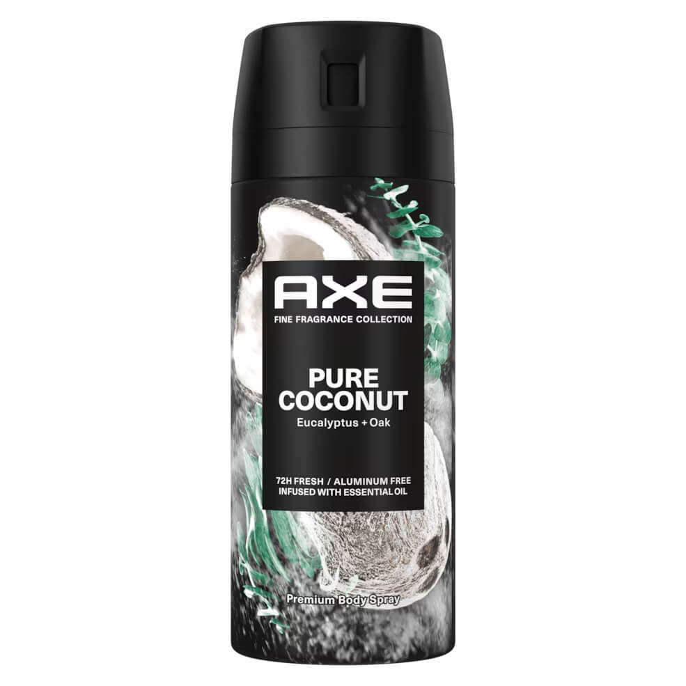 Image from Axe website for the cruelty-free body sprays article