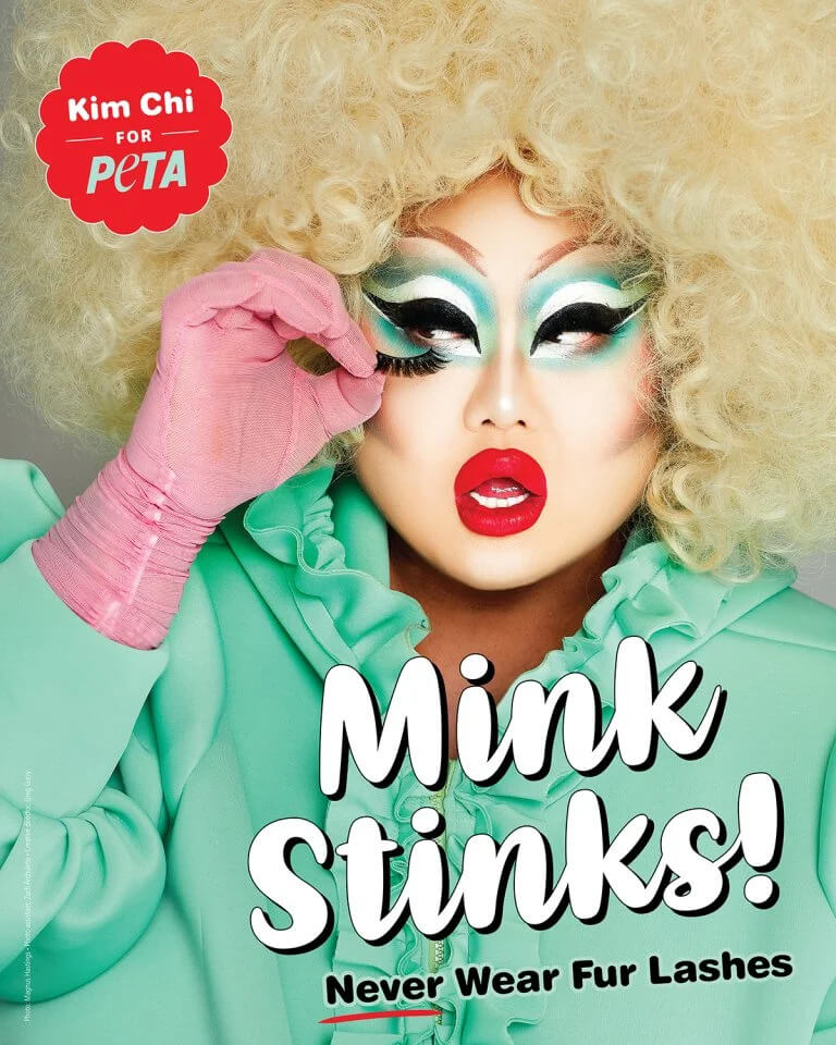 PETA-owned image for the cruelty-free drag queen article