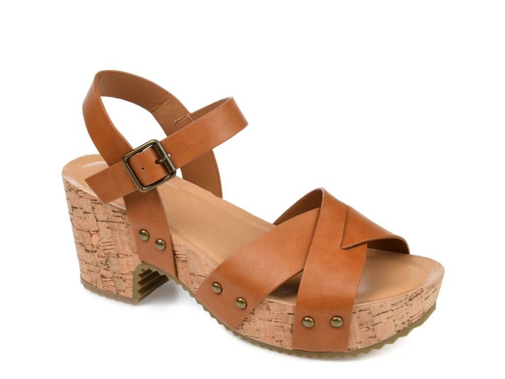 Image from DSW website for the vegan sandal article
