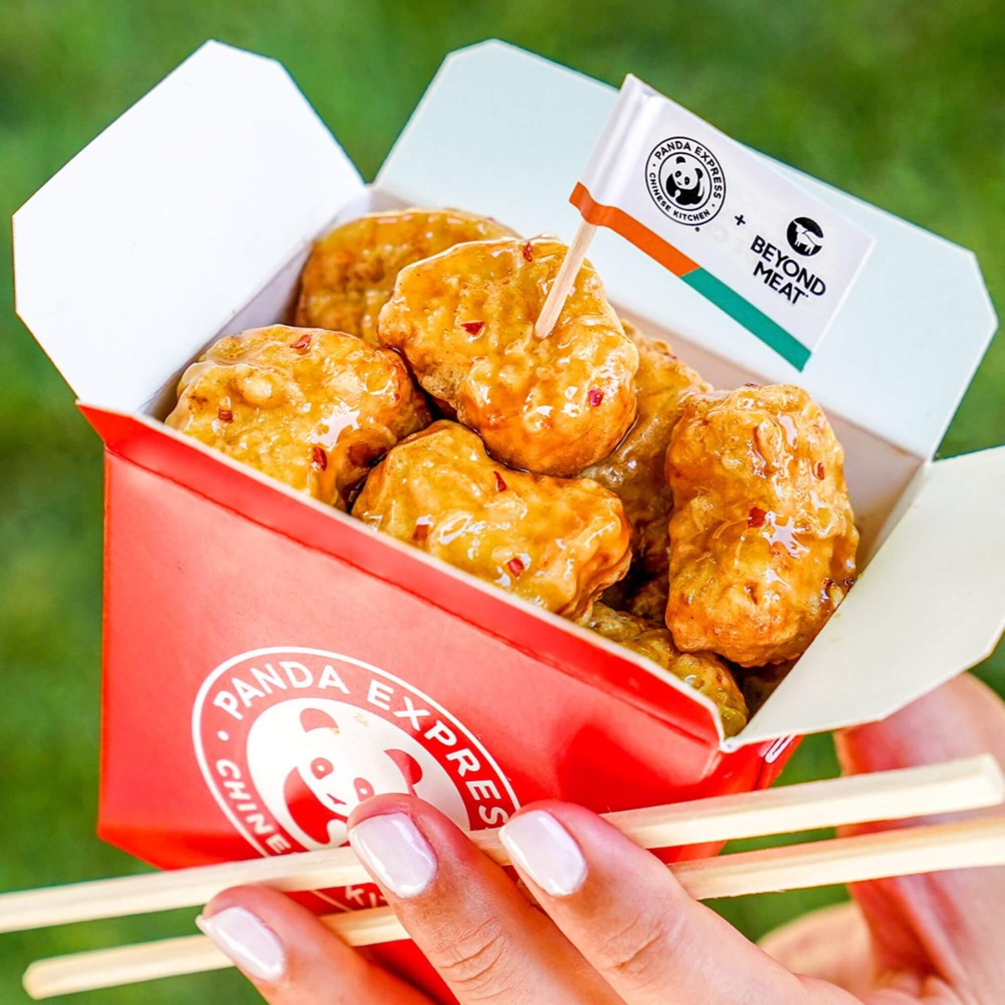 Image from Beyond Meat website for the vegan Chinese food article