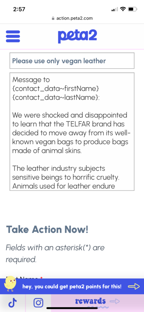 PETA-owned image for the advent calendar article