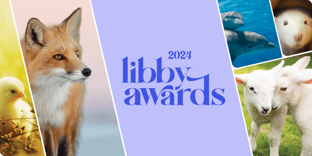 PETA-owned image for the libby awards mission