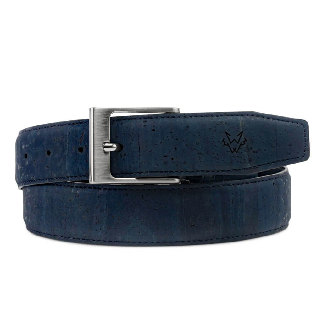 Image from Watson & Wolfe website for the vegan leather belts article