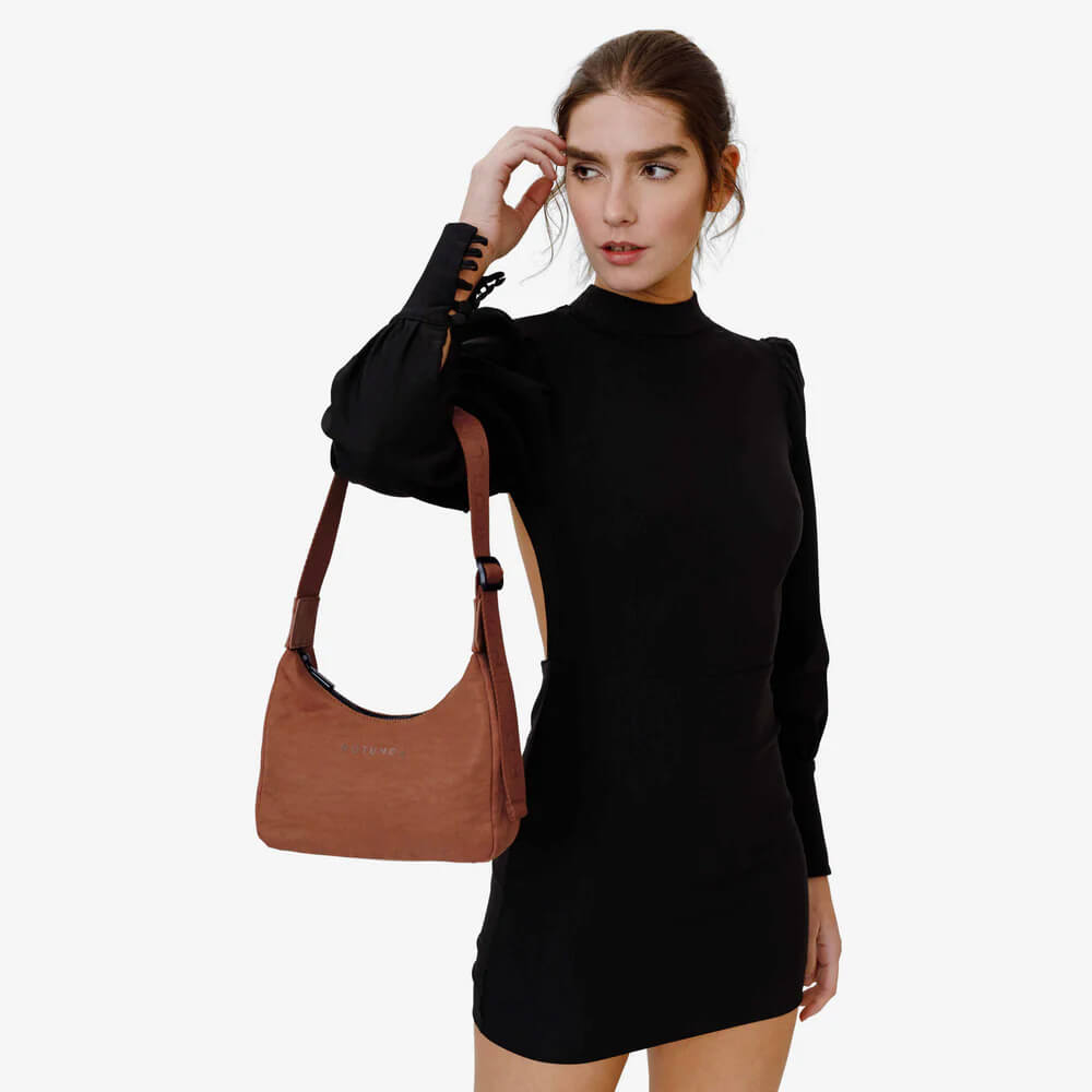 Image from Rotunda website for the vegan leather handbags article