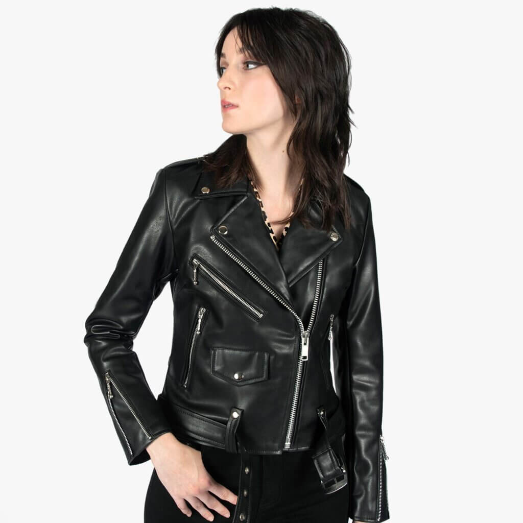 Image from Straight to Hell website for the vegan leather jackets article