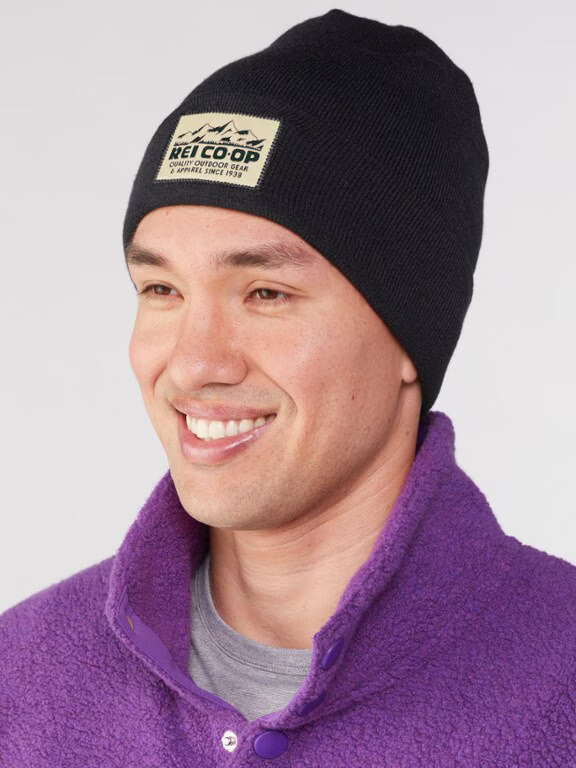 Image from REI Co-op website for the wool-free hats gloves article