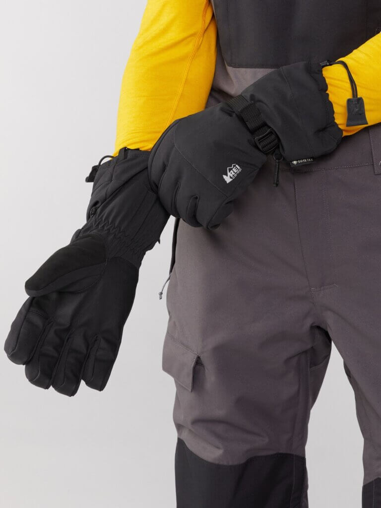 Image from REI Co-op website for the wool-free hats gloves article