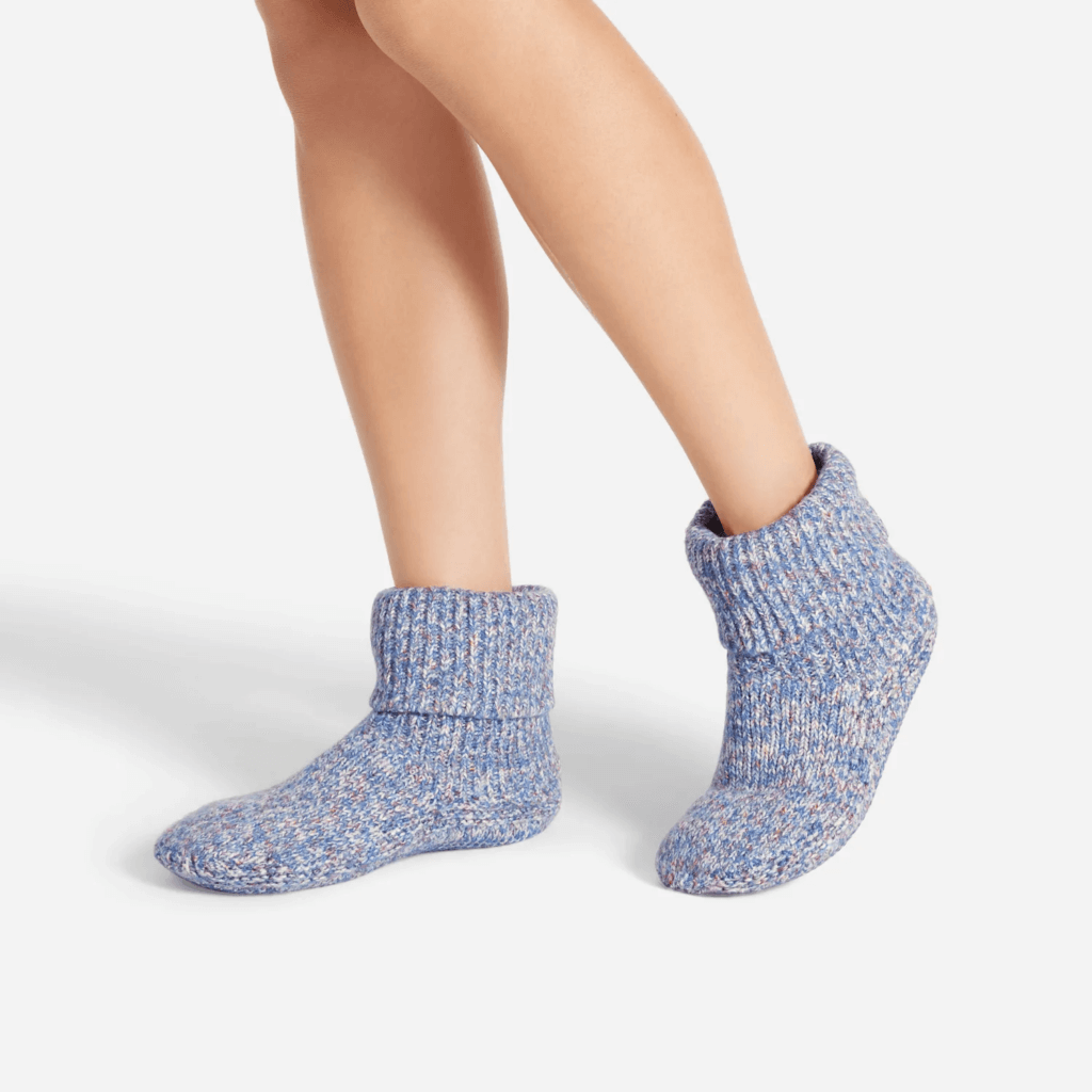 Image from Bombas website for the cashmere-free slippers article