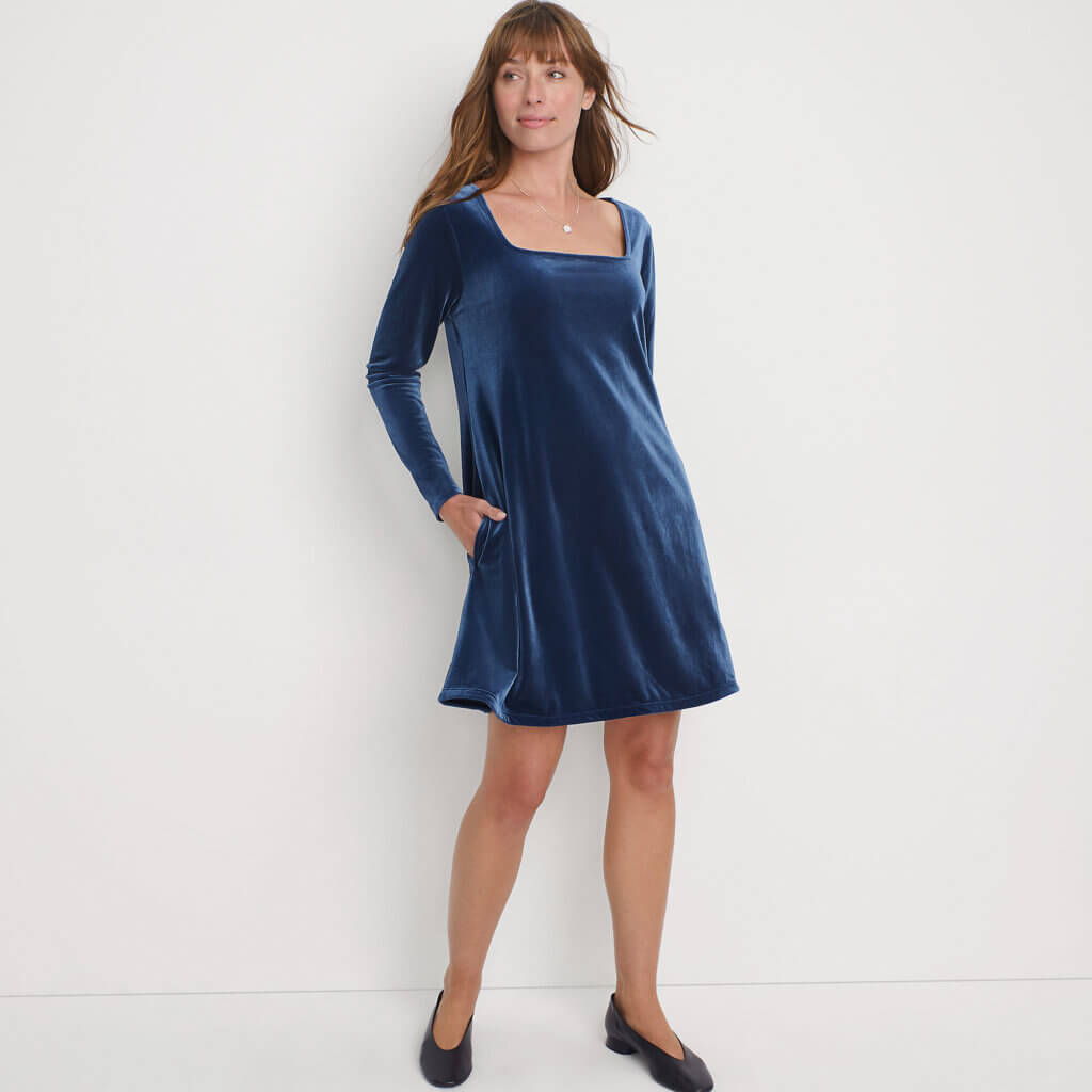 Image from Lands' End website for the silkless dresses article