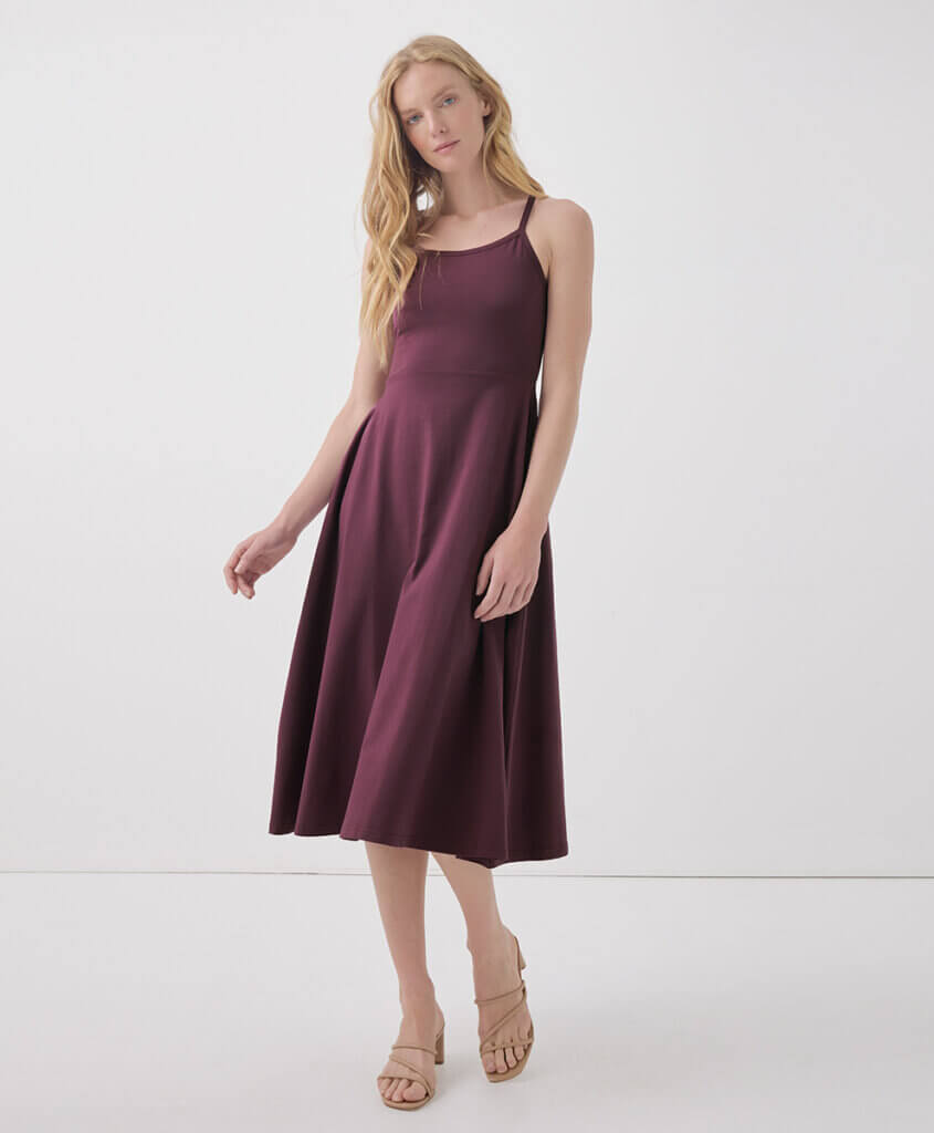 Image from Pact website for the silkless dresses article