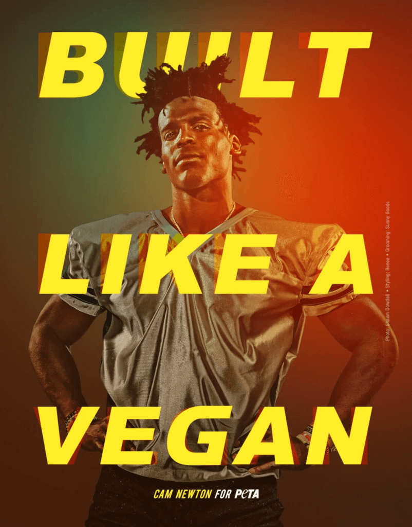 PETA-owned image for the Black vegan activists article