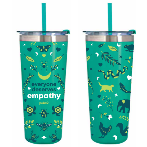 ‘everyone deserves empathy’ tumbler